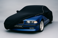 Ganzgarage Indoor Stretch Cover Carcover für ALPINA B12 Schwarz