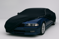 Ganzgarage Indoor Stretch Cover Carcover für ALPINA B5 Schwarz.