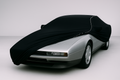 Ganzgarage Indoor Stretch Cover Carcover für Aston Martin Lagonda Schwarz.