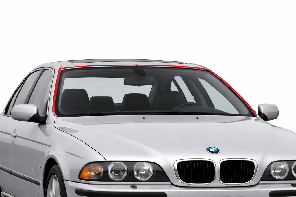 Frontscheiben Gummi für BMW E39 5er Gummi Dichtung Rahmen Windschutzscheibe