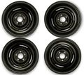 4x Original Mercedes-Benz Stahlfelgen 5Jx13 ET30 W110 W111 W120 Pagode Satz