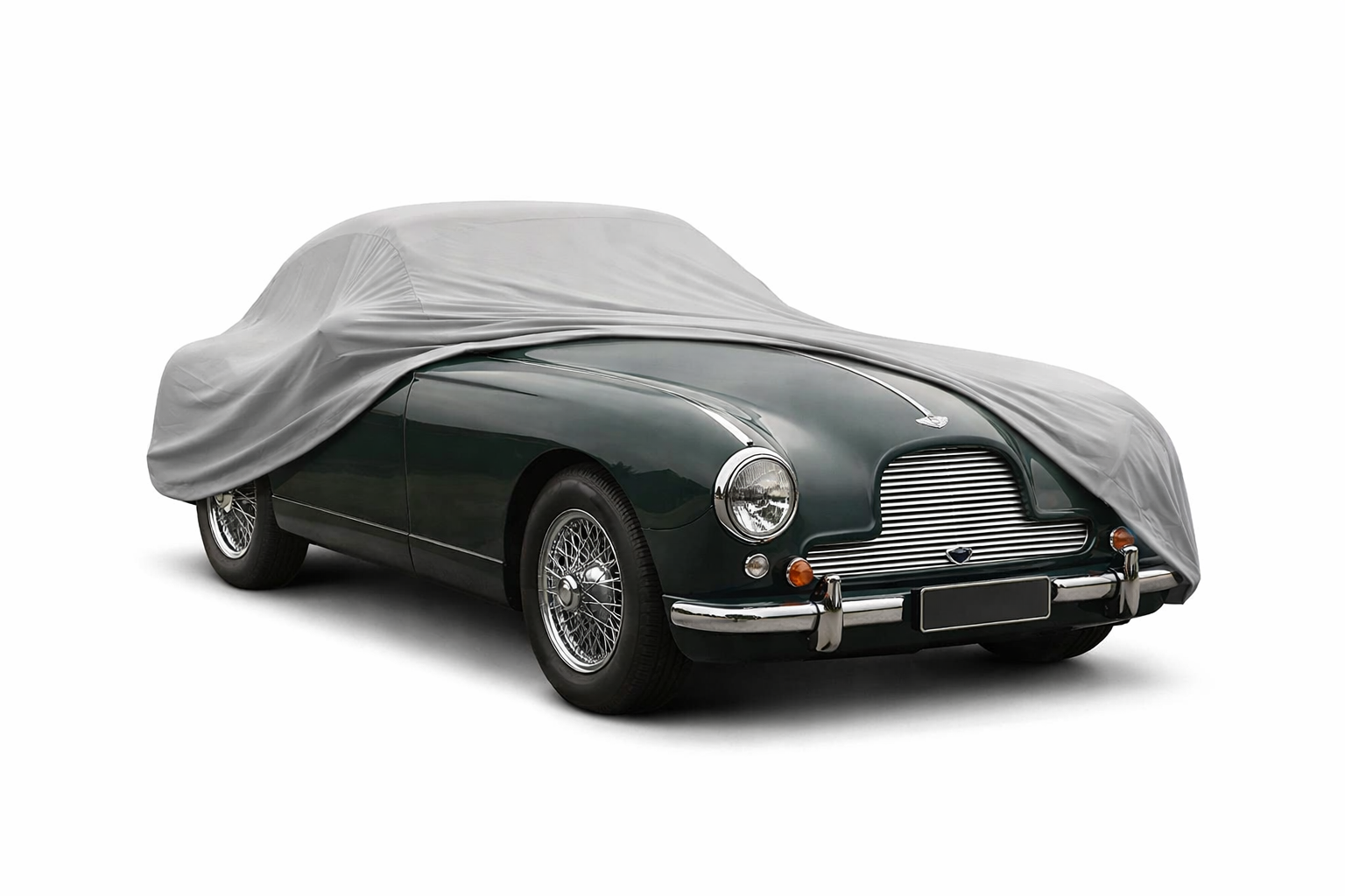Ganzgarage Indoor Stretch Cover Carcover für Aston Martin DB2 Grau
