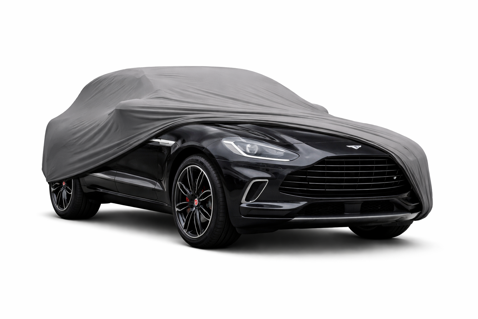 Ganzgarage Indoor Stretch Cover Carcover für Aston Martin DBX Grau