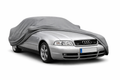 Ganzgarage Indoor Stretch Cover Carcover für Audi A4 B5 Limousine Grau