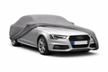Ganzgarage Indoor Stretch Cover Carcover für Audi A4 B8 Limousine Grau