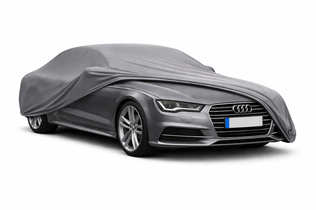 Ganzgarage Indoor Stretch Cover Carcover für Audi A7 4K Grau