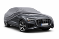 Ganzgarage Indoor Stretch Cover Carcover für Audi Q8 4M Grau