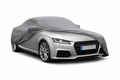 Ganzgarage Indoor Stretch Cover Carcover für Audi TT 8J Coupé Grau