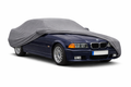 Ganzgarage Indoor Stretch Cover Carcover für BMW 3er E36 Limousine Grau