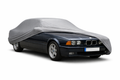 Ganzgarage Indoor Stretch Cover Carcover für BMW 5er E34 Limousine Grau