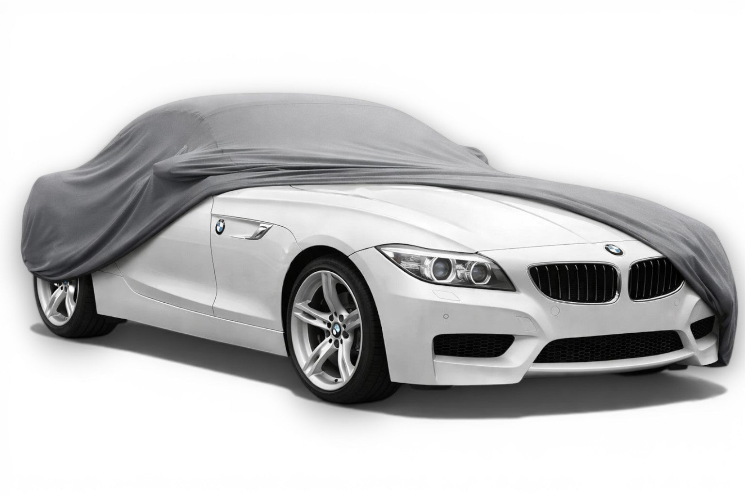 Ganzgarage Indoor Stretch Cover Carcover für BMW Z4 E89 Grau