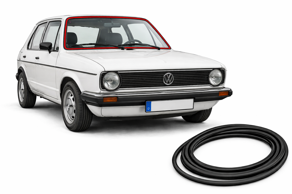 Heckscheibe Dichtung Fenster Wetterdichtung Gummi für VW GOLF 2 II