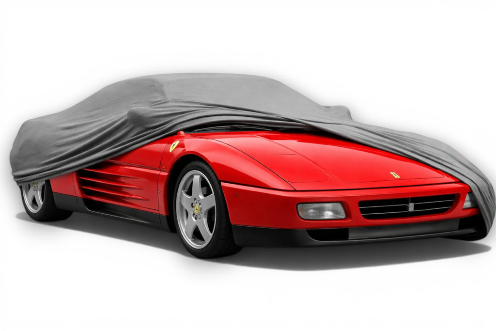 Ganzgarage Indoor Stretch Cover Carcover für Ferrari 348 TS Grau