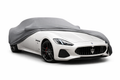Ganzgarage Indoor Stretch Cover Carcover für Maserati GranCabrio Grau