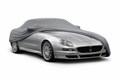 Ganzgarage Indoor Stretch Cover Carcover für Maserati GranSport Spyder Grau