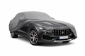 Ganzgarage Indoor Stretch Cover Carcover für Maserati Levante Grau