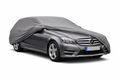 Ganzgarage Indoor Stretch Cover Carcover für Mercedes-Benz C-Klasse S204 Kombi Grau