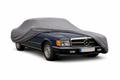 Ganzgarage Indoor Stretch Cover Carcover für Mercedes-Benz S-Klasse W116 Grau