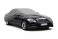 Ganzgarage Indoor Stretch Cover Carcover für Mercedes-Benz S-Klasse W221 Grau
