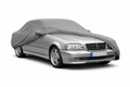 Ganzgarage Indoor Stretch Cover Carcover für Mercedes-Benz C-Klasse W202 Grau