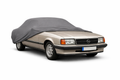 Ganzgarage Indoor Stretch Cover Carcover für Opel Rekord E Grau