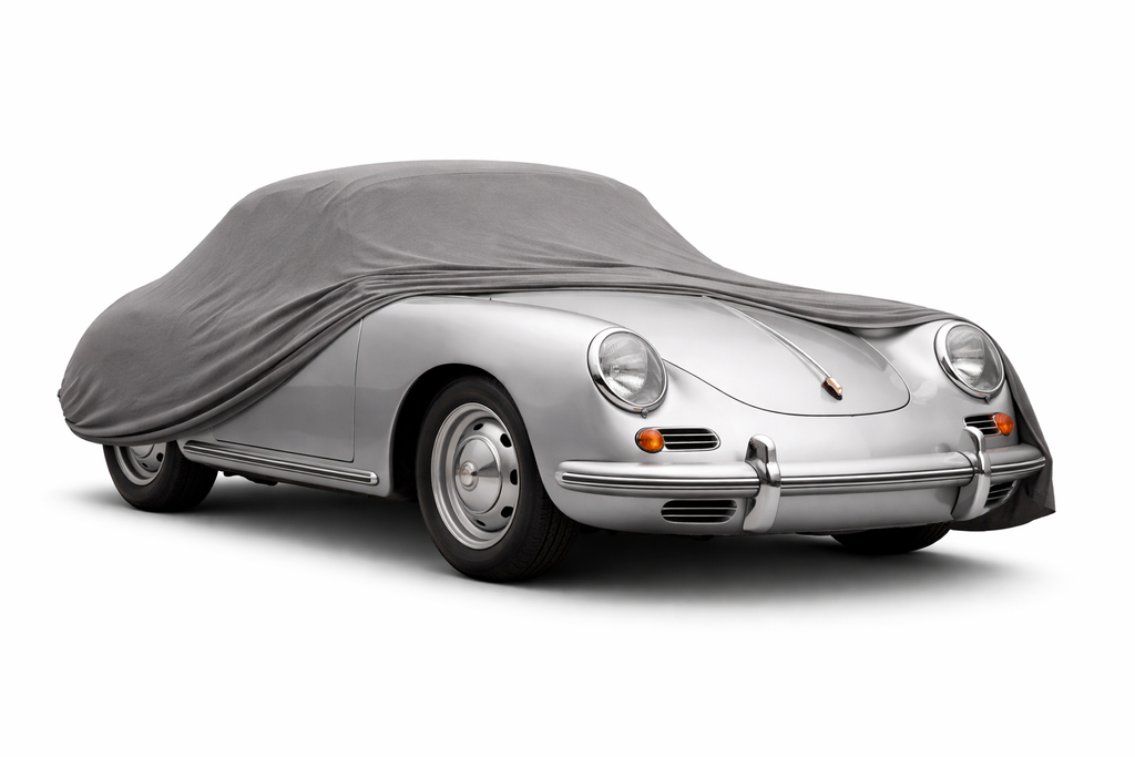 Ganzgarage Indoor Stretch Cover Carcover für Porsche 356 Grau
