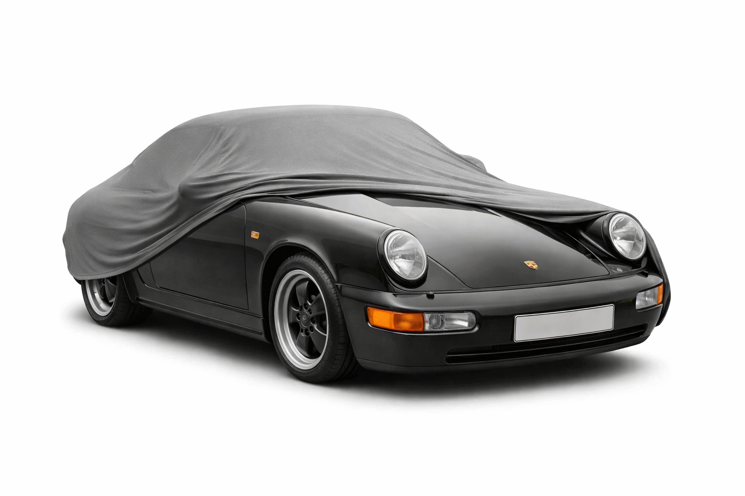 Ganzgarage Indoor Stretch Cover Carcover für Porsche 911 964 Grau