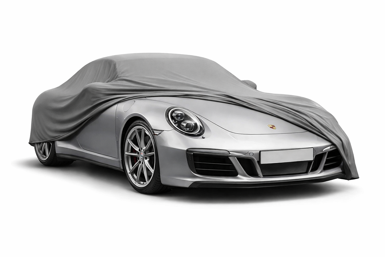 Ganzgarage Indoor Stretch Cover Carcover für Porsche 911 991 Grau