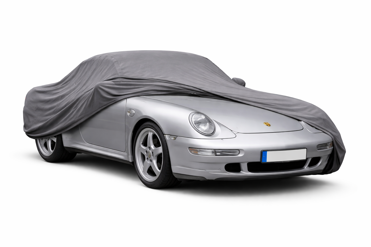 Ganzgarage Indoor Stretch Cover Carcover für Porsche 911 993 Grau