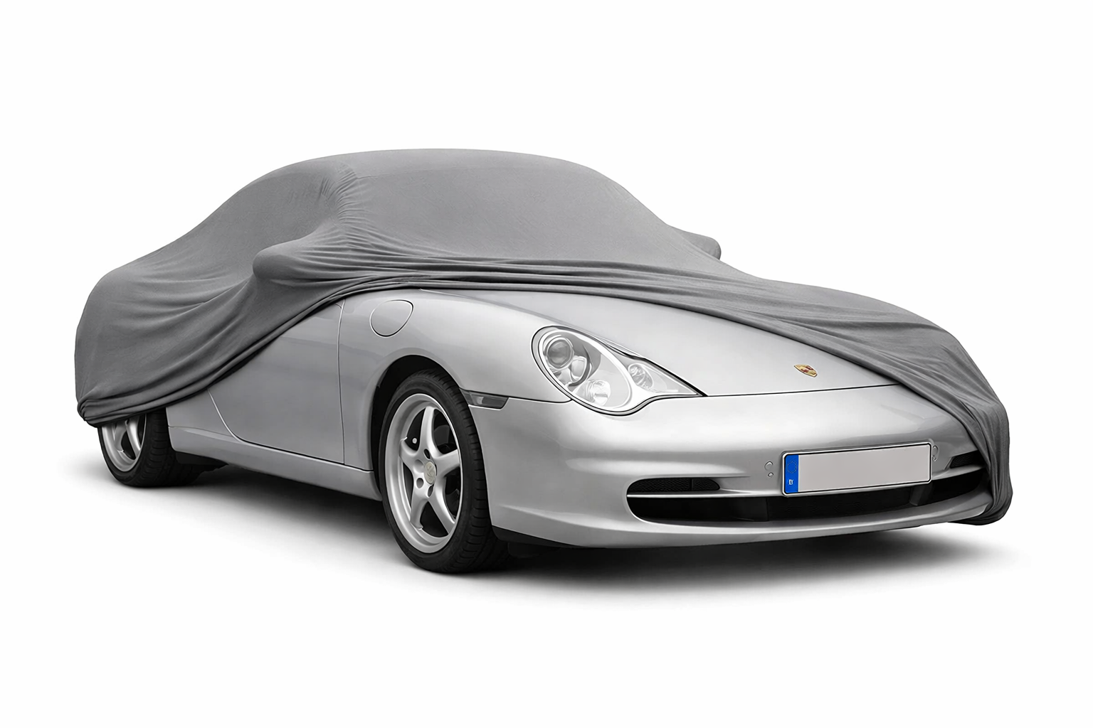 Ganzgarage Indoor Stretch Cover Carcover für Porsche 911 996 Grau