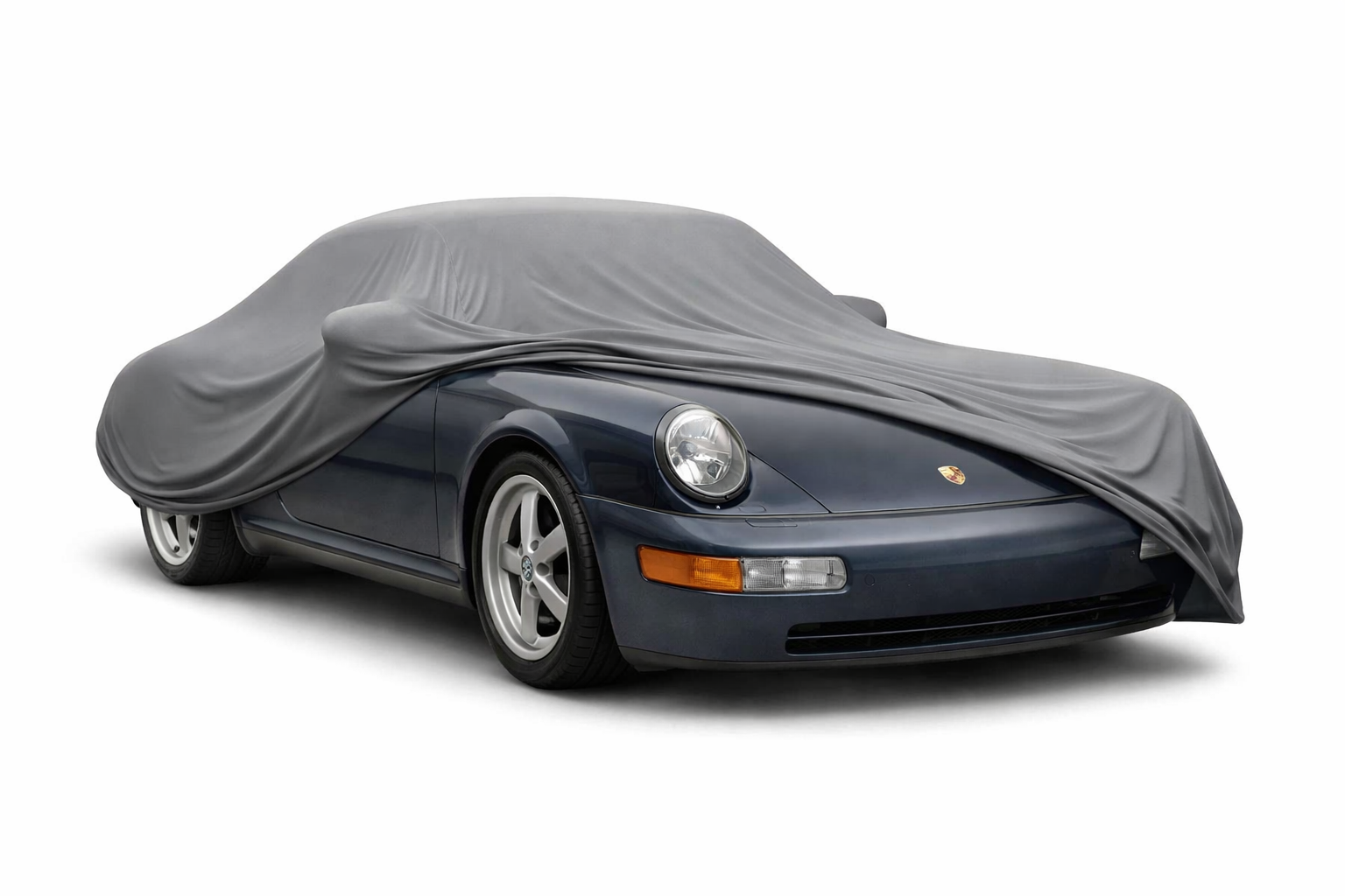 Ganzgarage Indoor Stretch Cover Carcover für Porsche 911 Coupé Grau