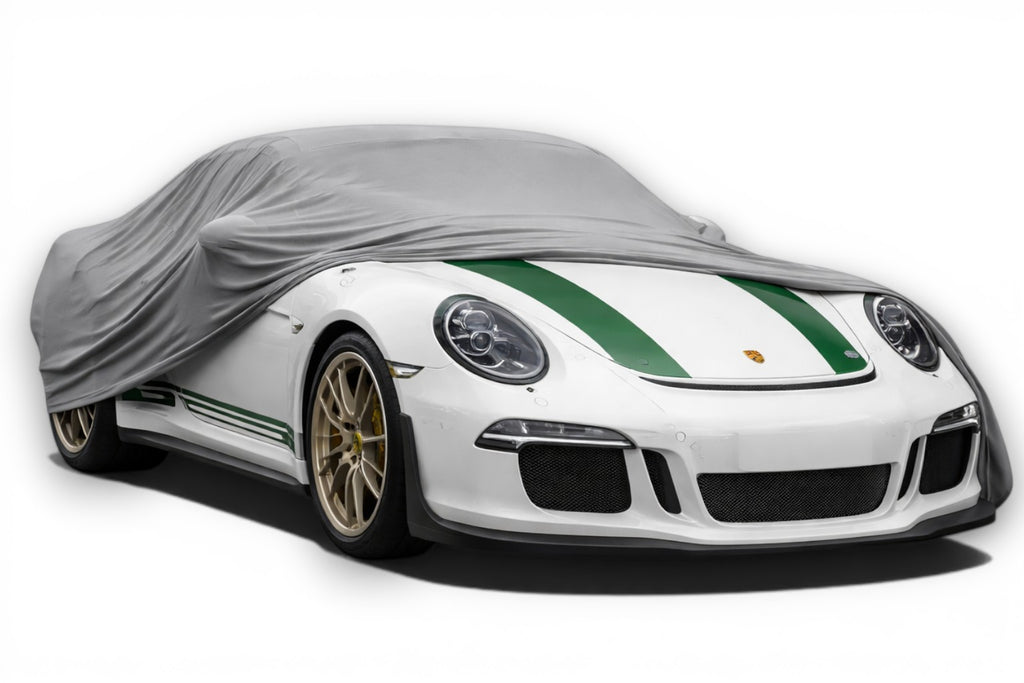 Ganzgarage Indoor Stretch Cover Carcover für Porsche 911 R Grau