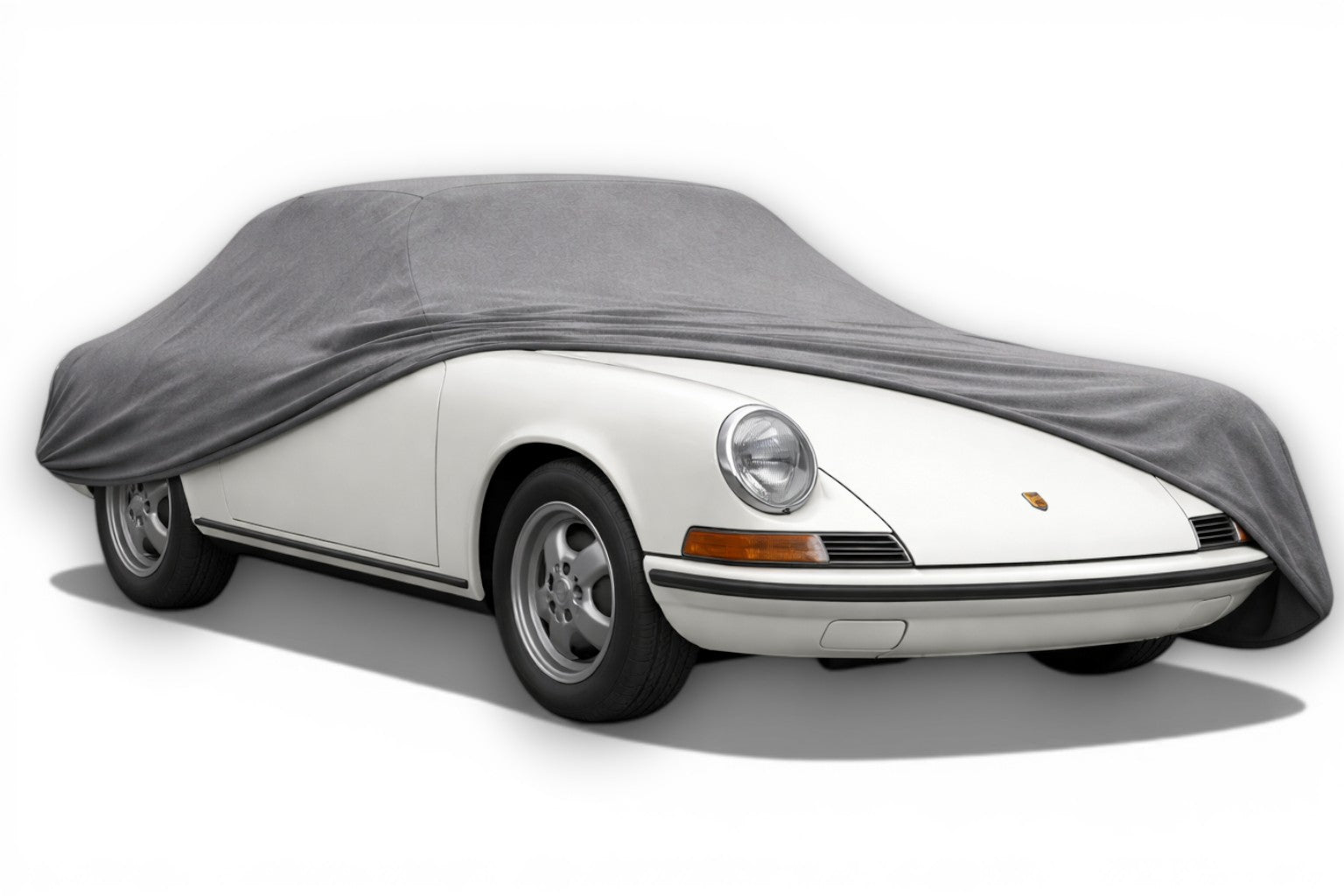 Ganzgarage Indoor Stretch Cover Carcover für Porsche 912 Grau