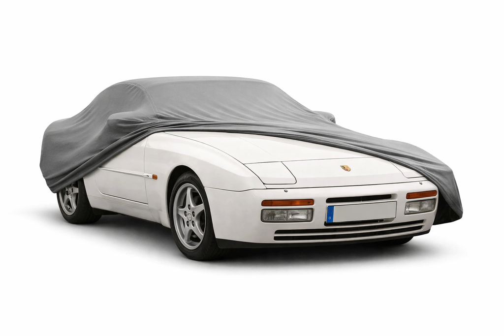 Ganzgarage Indoor Stretch Cover Carcover für Porsche 944 S2 Grau