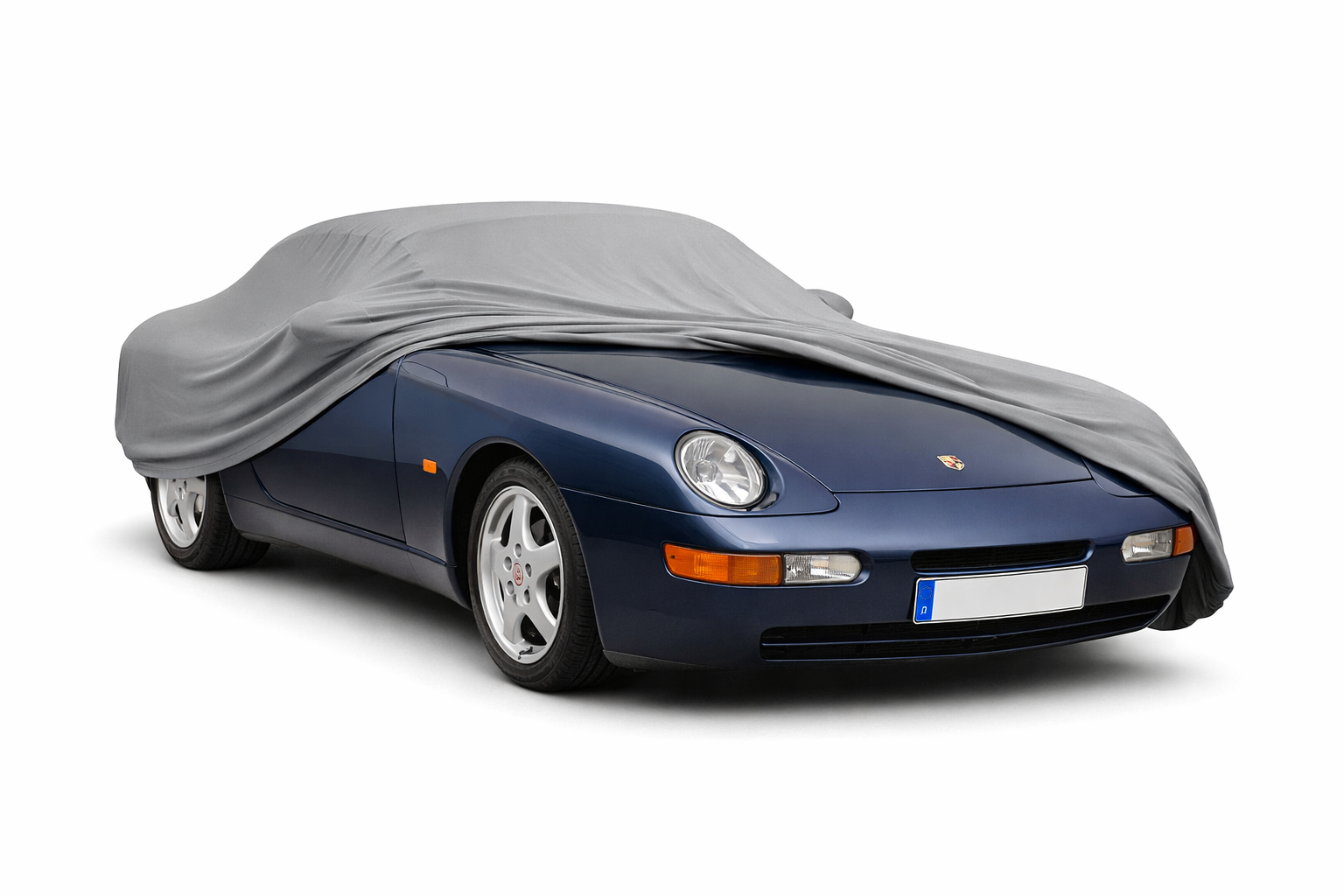 Ganzgarage Indoor Stretch Cover Carcover für Porsche 968 Cabrio Grau