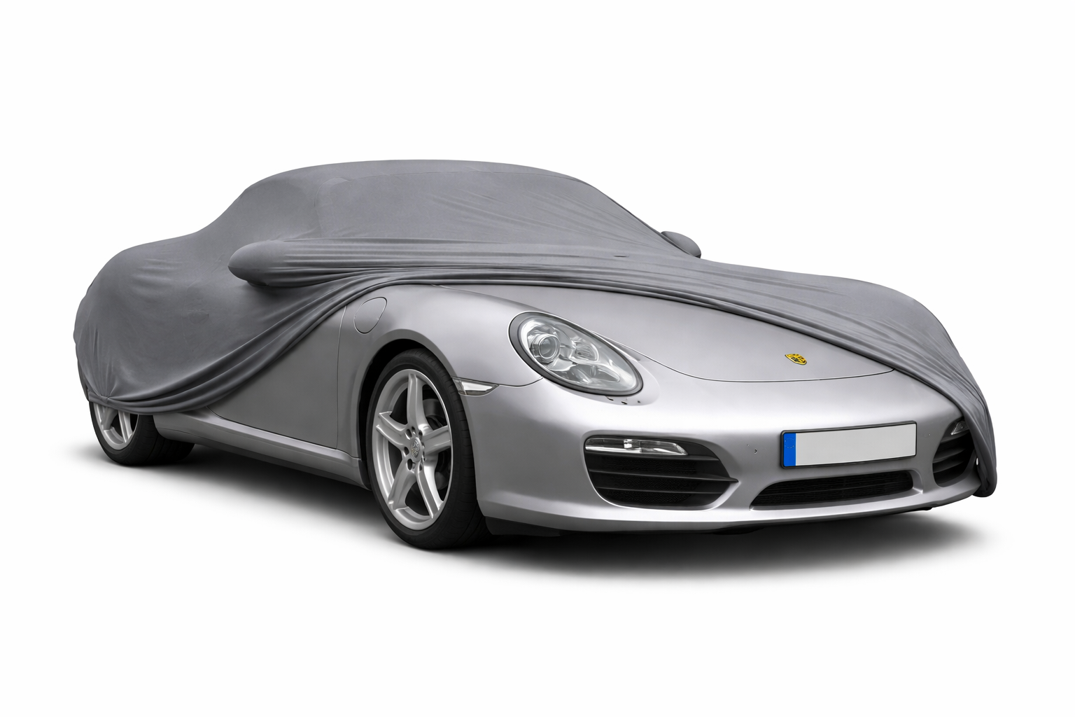 Ganzgarage Indoor Stretch Cover Carcover für Porsche Boxster 987 Grau